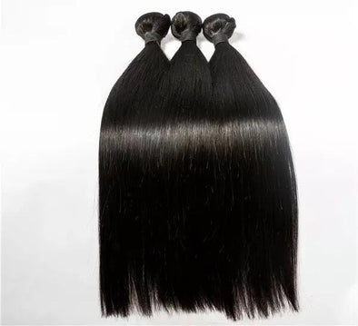 10A silky straight virgin hair bundles