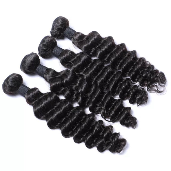 10A Loose deep wave virgin hair bundles