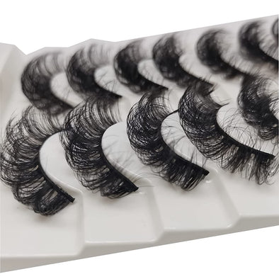 ‘Mink’d’ 10 pair mink eyelash pack