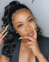 Lira- 18” body wave lace frontal wig