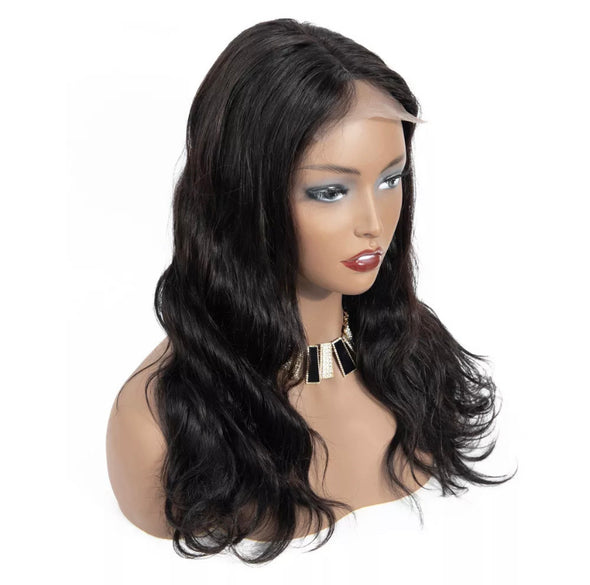 18” body wave lace closure wig